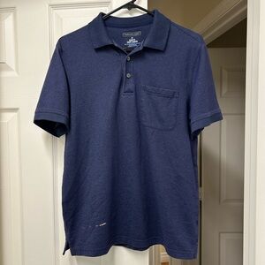 Van Heusen Dark Blue Polo Shirt, Size M